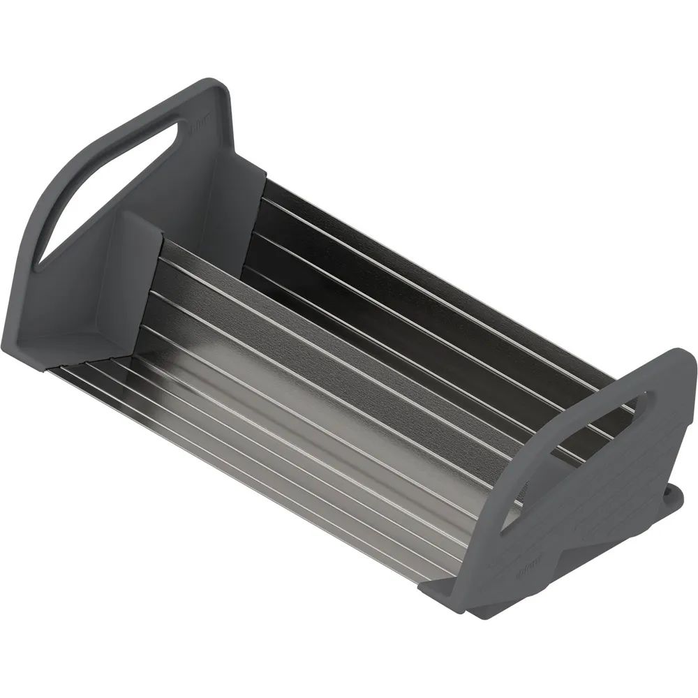 BLUM ORGA-LINE Gewürzhalter, KB 450 mm, Breite 362 mm, KS Staubgrau/Edelstahl