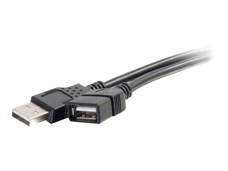 C2G 6.6ft USB Extension Cable - USB A to USB A Extension Cable - USB 2.0 - M/F - USB-Verlängerungskabel - USB (M)