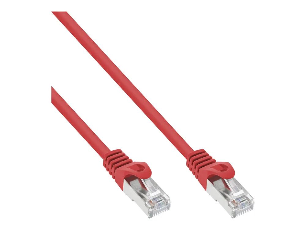 InLine Patchkabel - SF/UTP - Cat.5e - rot - 2m