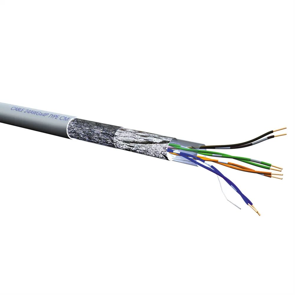 ROLINE S/FTP Kabel Cat.5e (Class D), Litze, 300m
