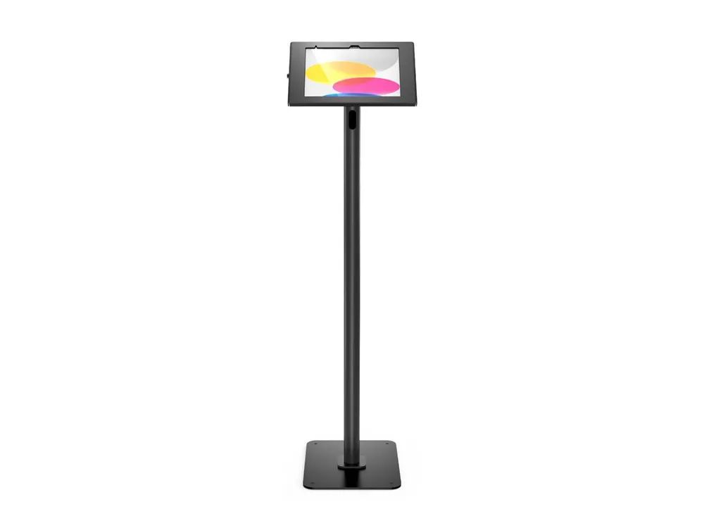 Compulocks Apex - Befestigungskit (Gehäuse, Aufstellung) - für Tablett - verriegelbar - hochwertiges Aluminium, Metallrahmen - Schwarz - Bodenmontage, freistehend - für Apple 10.9-inch iPad (10. Generation)