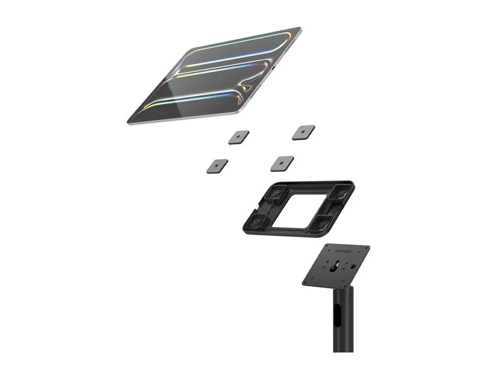 Compulocks Aufstellung - für Tablett - Schwarz - Bildschirmgröße: bis zu 33 cm (bis zu 13 Zoll)