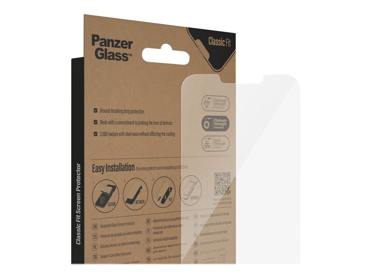 PanzerGlass Bildschirmschutz für Handy - classic fit