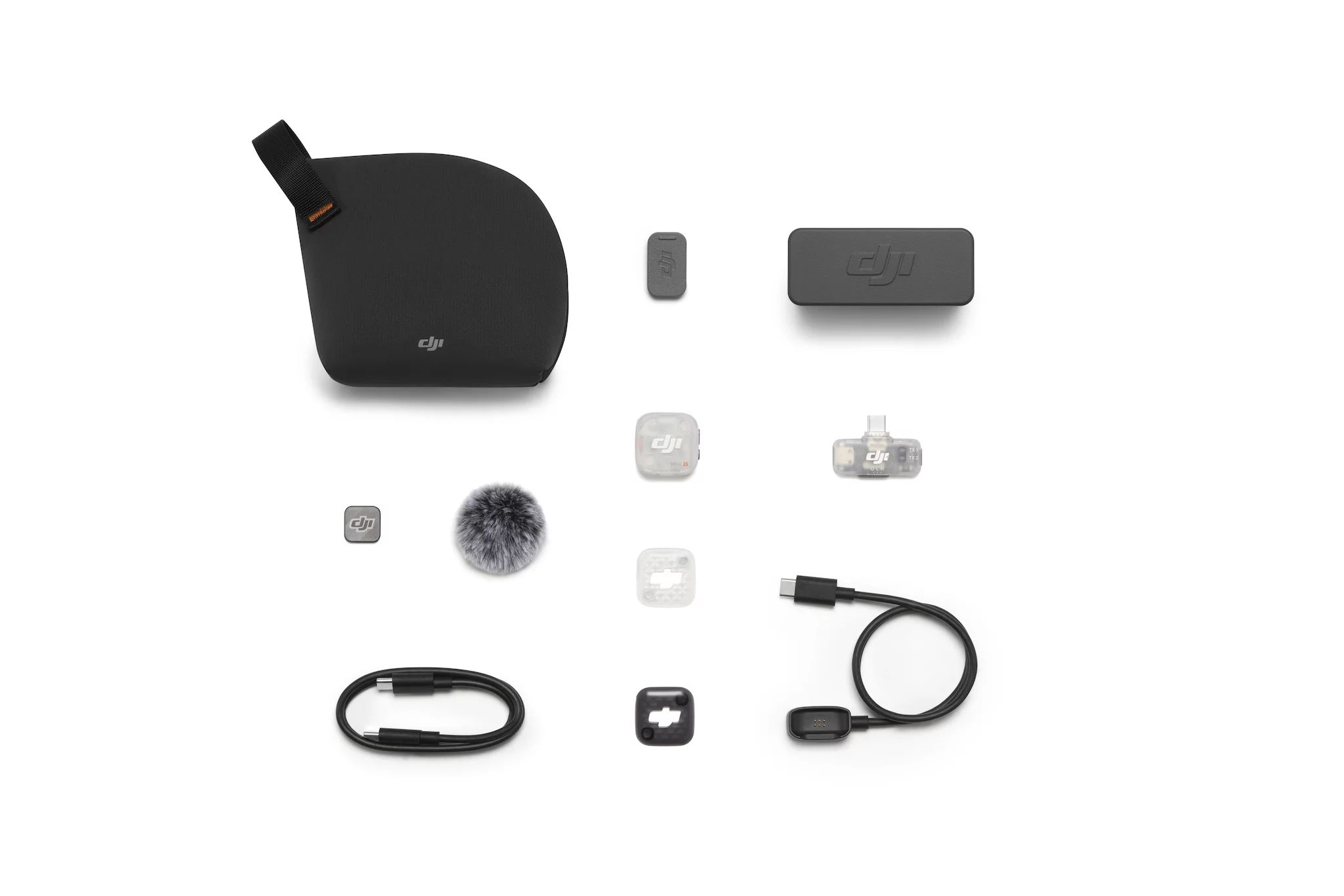 DJI Mic Mini 2S (1 Sender + 1 Handy-Empfänger + Ladeschale)