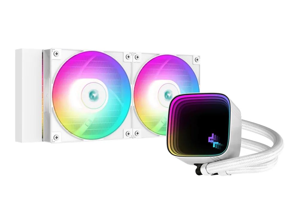Deepcool Infinity Series LS520 SE - Prozessor-Flüssigkeitskühlsystem - Kühlergröße: 240 mm - (für: LGA1155, LGA1150, LGA1151, AM4, LGA1200, LGA1700, AM5)