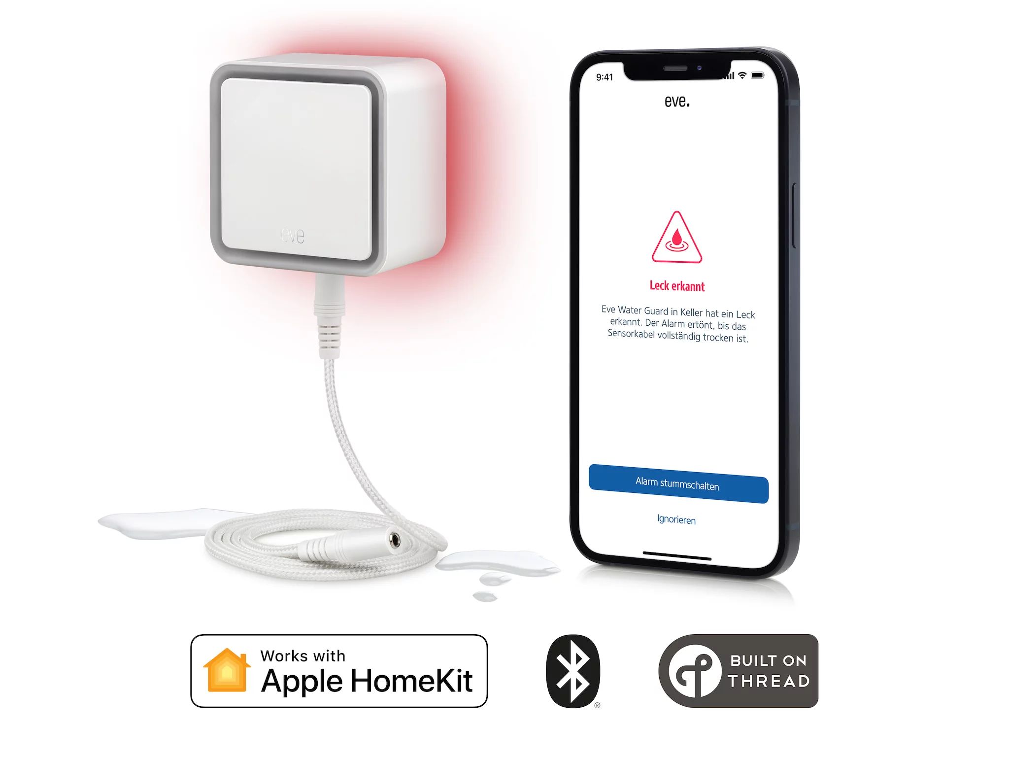 Eve Systems Wassersensor Eve Water Guard Smart Home