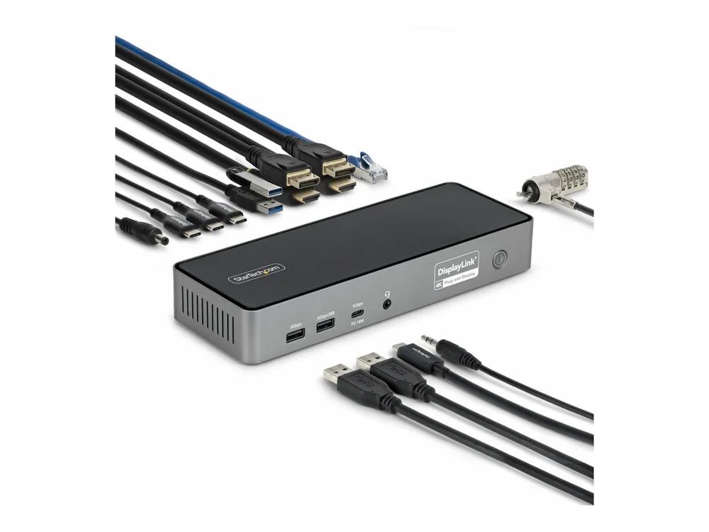 StarTech.com Dockingstation - für Laptop - USB-C
