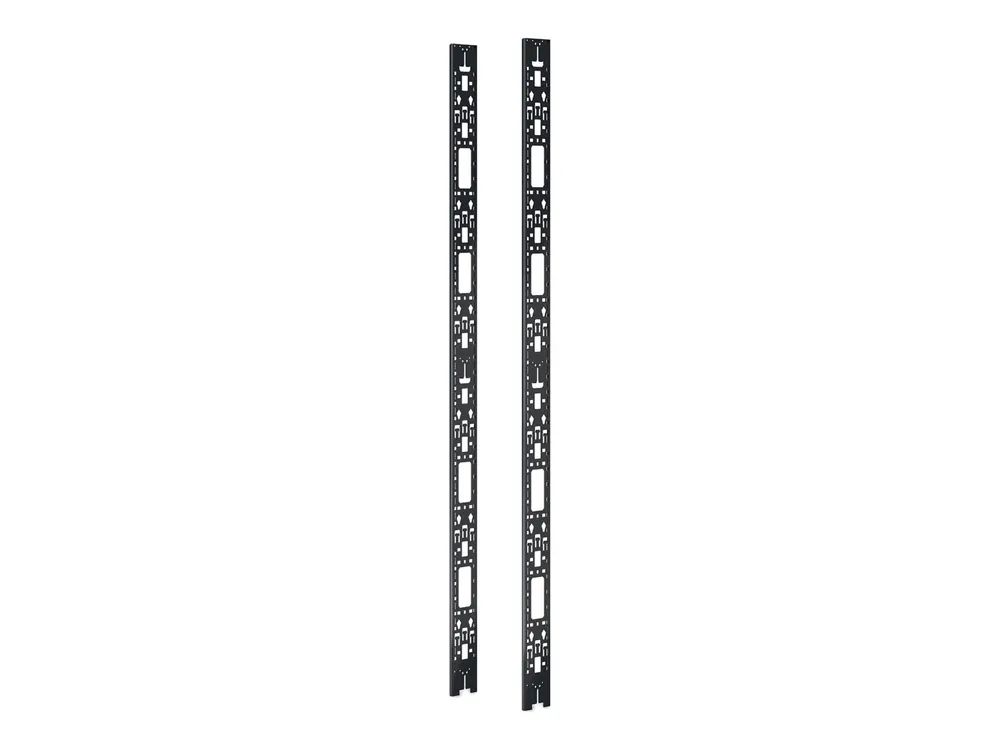 APC Rack - Kabelführungssatz - Schwarz - für