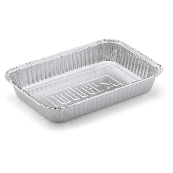 Weber Alu-Tropfschalen, klein, 10 Stück