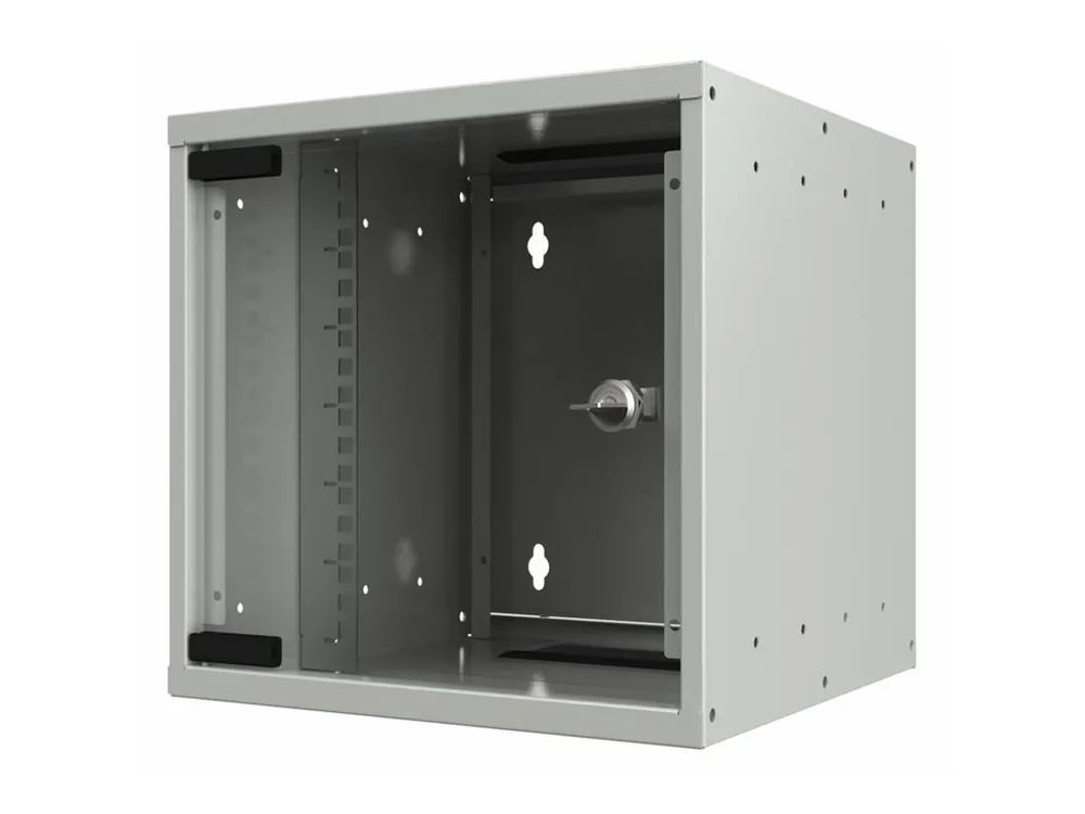 Lanview by Logon SOHO - Schrank Netzwerkschrank - 31 x 30 - geeignet für Wandmontage - weiß - 6U - 25.4 cm (10")