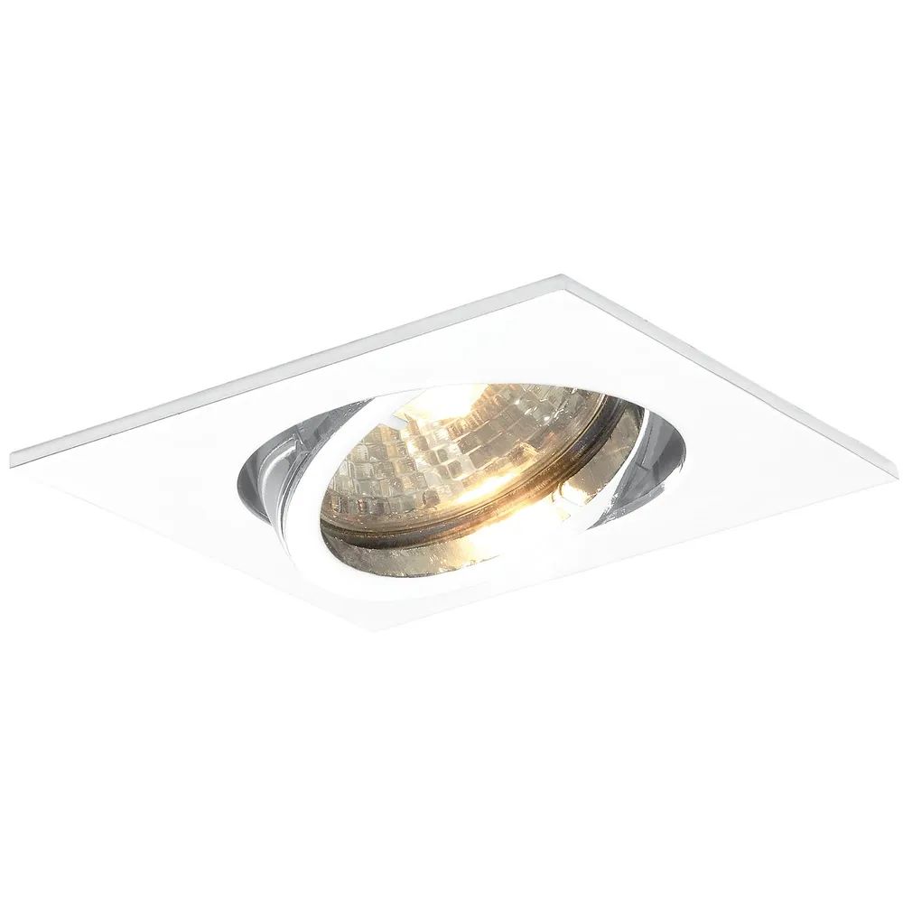 Molto Luce Deckeneinbauleuchte Quad H 230 V, max. 50 Watt, 82x82 mm, weiß