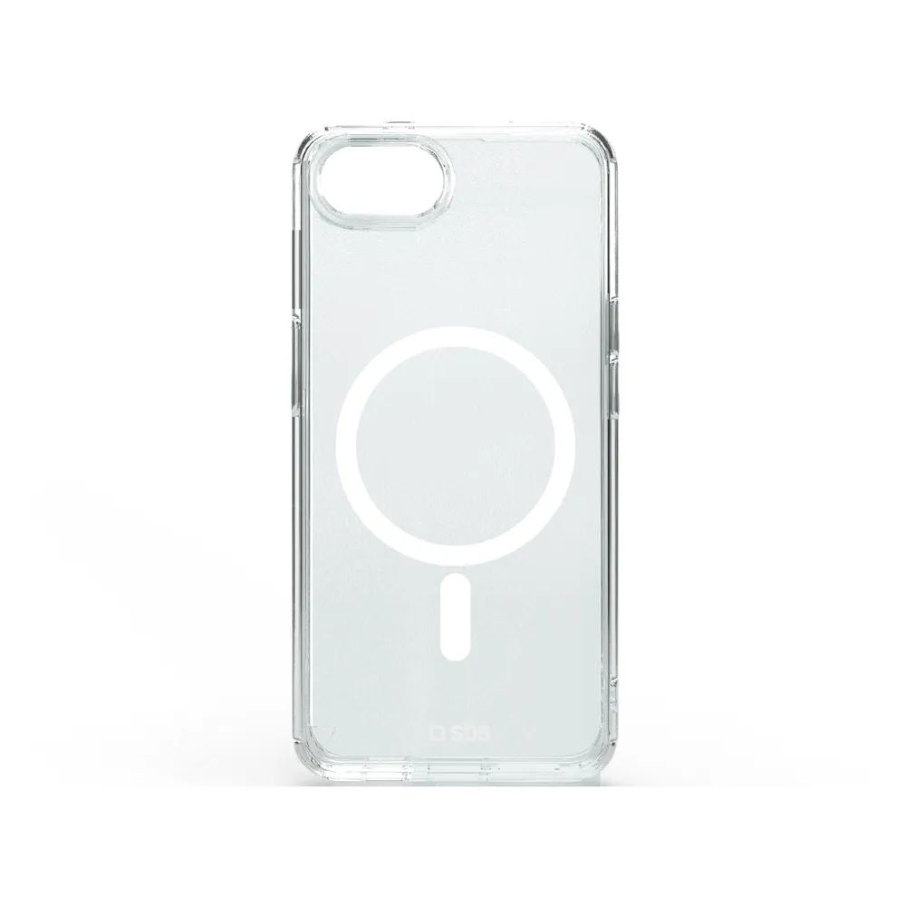 SBS EXTREME MAG D3O MagSafe kompatibles Cover für iPhone 16E/17E, transparent