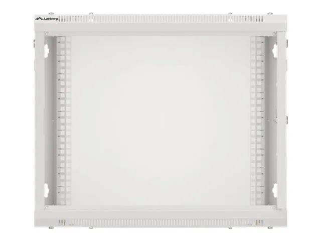 Lanberg WF01 64/66 V2 Series WF01-6409-00S - Gehäuse - geeignet für Wandmontage - Grau, RAL 7035 - 9U - 48.3 cm (19")
