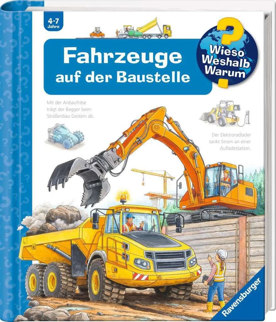 Ravensburger Verlag GmbH WWW 7 Fahrzeuge auf der Baustelle