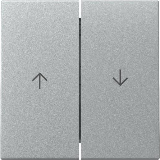Gira WIPPE 2F PFEIL SYSTEM 55 F ALU / GIRA 329426 SYSTEM 55 329426