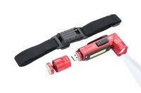 Troika Taschenlampe ECO KNICKLICHT rot