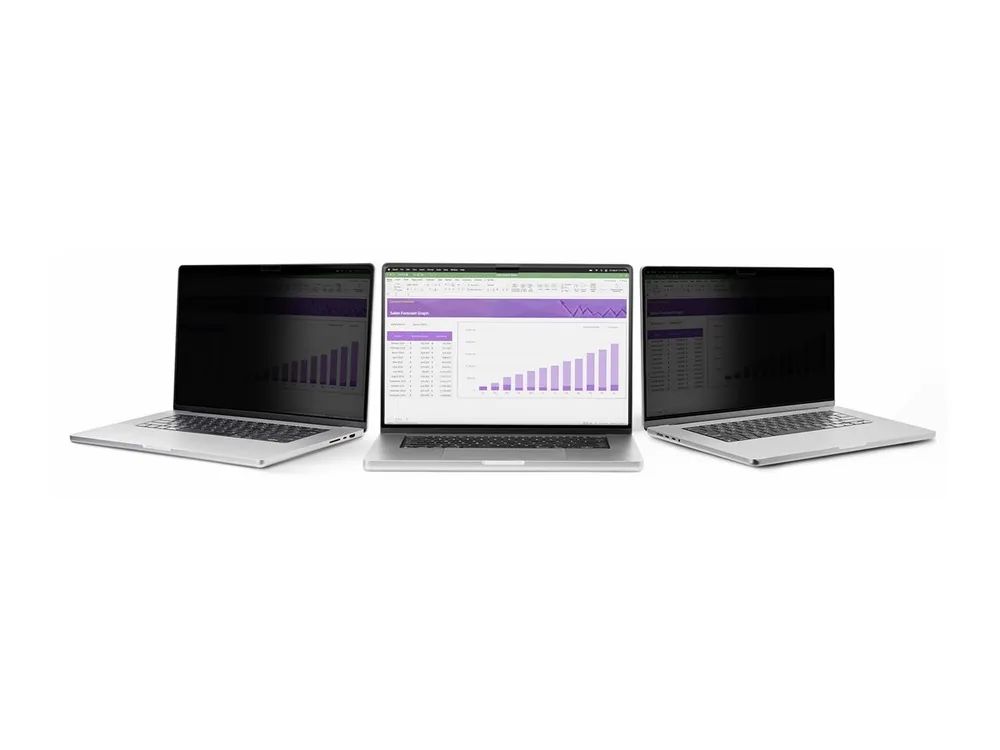 StarTech.com 13.3in MacBook Pro M1/M2 Laptop Privacy Screen, Anti-Glare and Blue Light Reduction Privacy Filter, Screen Protector with +/- 30° View, Flip-Over - Blickschutzfilter für Notebook (horizontal)