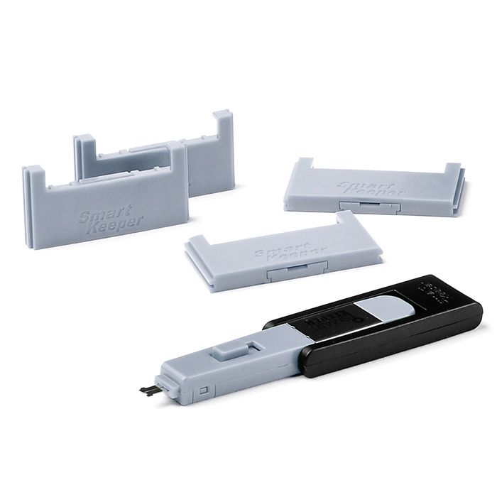 Smart Keeper Mini"CF Port" Blocker grau 4 Stk.+Key