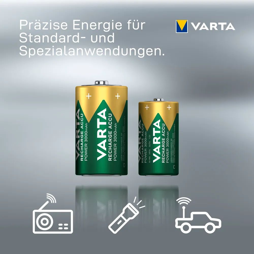 VARTA RECHARGE ACCU Power C 3000mAh Blister 2