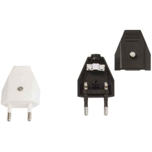 Bachmann EURO STECKER MIT SCHRAUBANSCH. / BACHMA 900.010 SCHWARZ VE=3 900.010