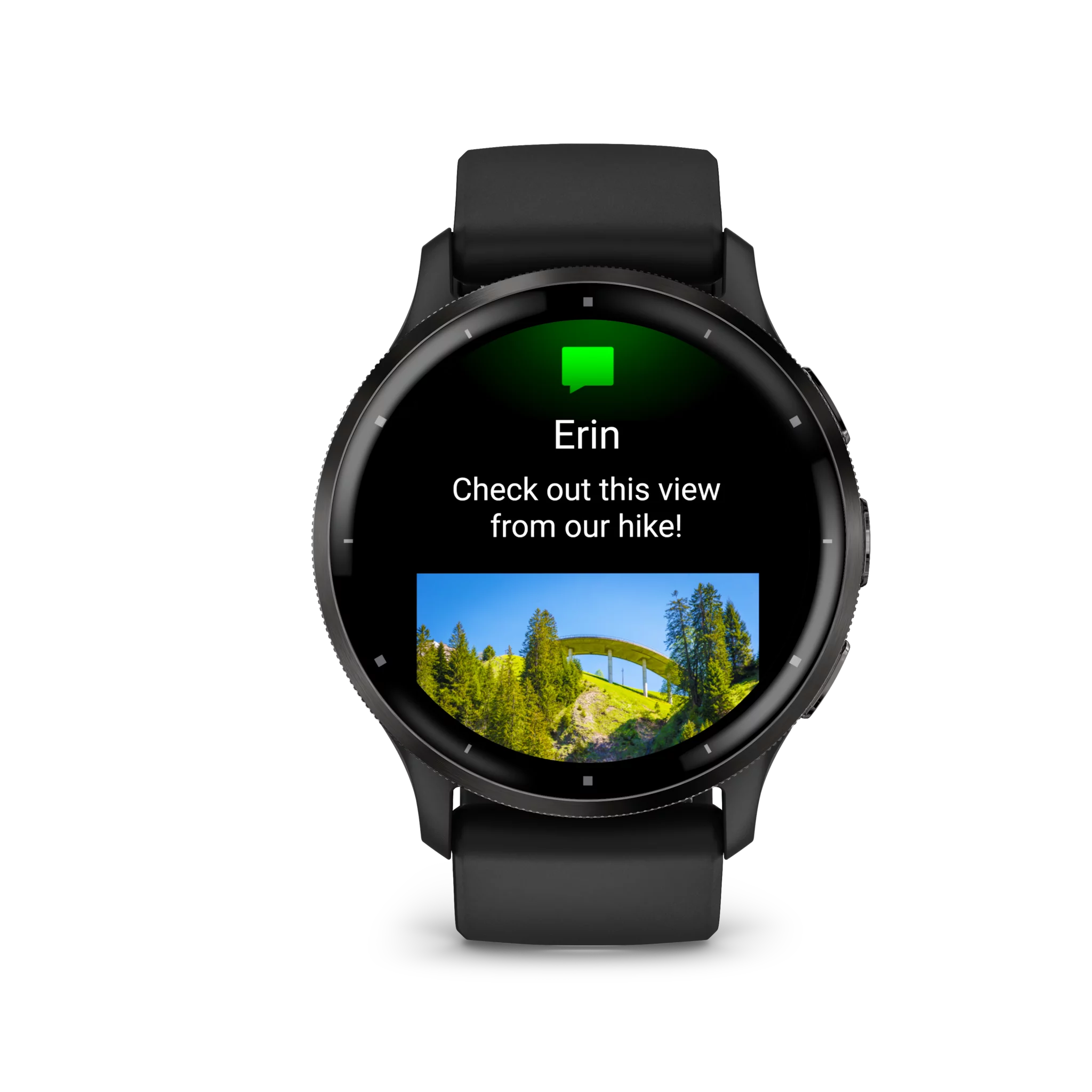 Garmin VENU 3, Schwarz/Schiefergrau