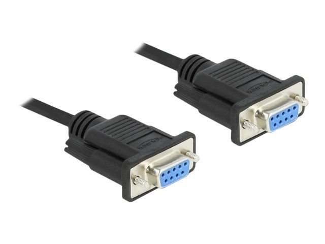 Delock Kabel seriell - DB-9 (W) zu DB-9 (W)
