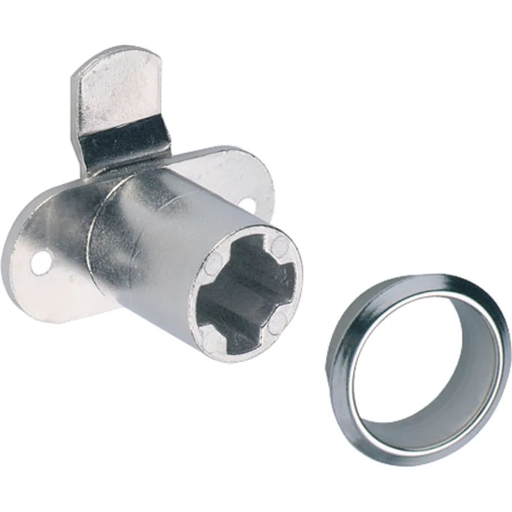 HETTICH PRESTIGE 2000 Zylinder-Hebelschloss Z23, ø18, Stahl vernickelt