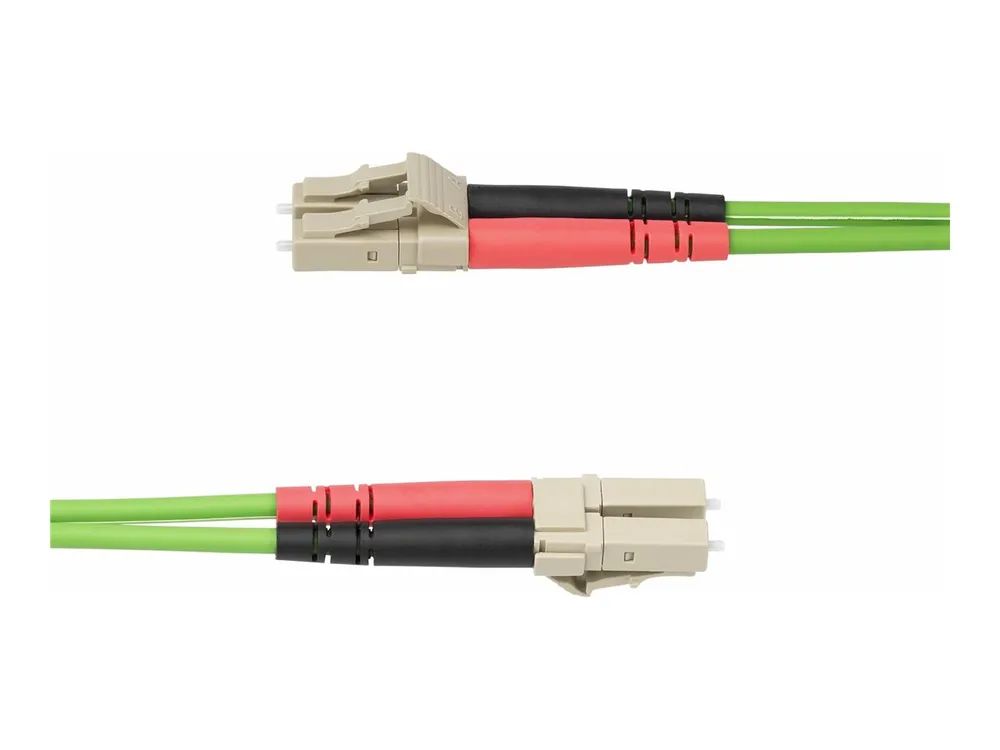 StarTech.com 5m LC zu LC (UPC) OM5 Multimode Glasfaserkabel, LSZH LWL - Patch-Kabel - LC/UPC Multi-Modus (M)