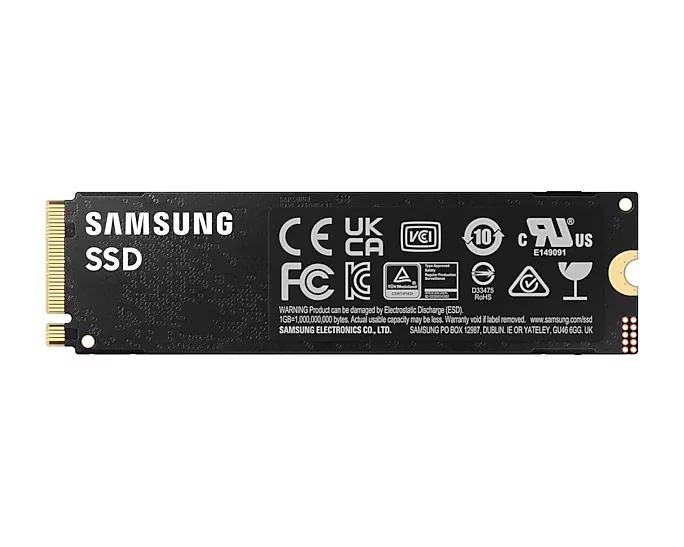 Samsung 990 PRO MZ-V9P4T0BW - SSD - verschlüsselt - 4 TB - intern - M.2 2280 - PCIe 4.0 x4 (NVMe)