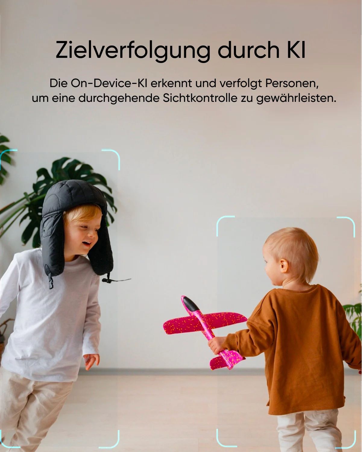 Eufy Indoor Cam C220 - Netzwerk-Überwachungskamera - schwenken / neigen - Innenber