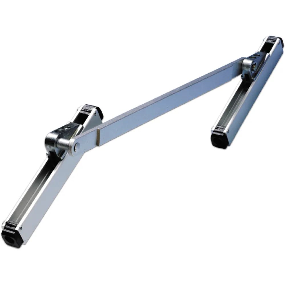 GEZE OL90N/OL95 Pfosten-/Rahmenübertragung, bis 150 mm, Alu silber eloxiert