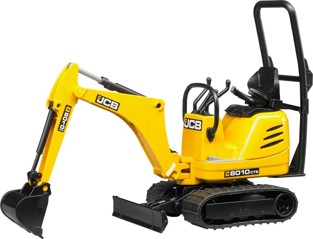 Bruder JCB Mikrobagger 8010 CTS - Bagger-Modell - 3 Jahr(e) - Acrylnitril-Butadien-Styrol (ABS) - Schwarz - Gelb