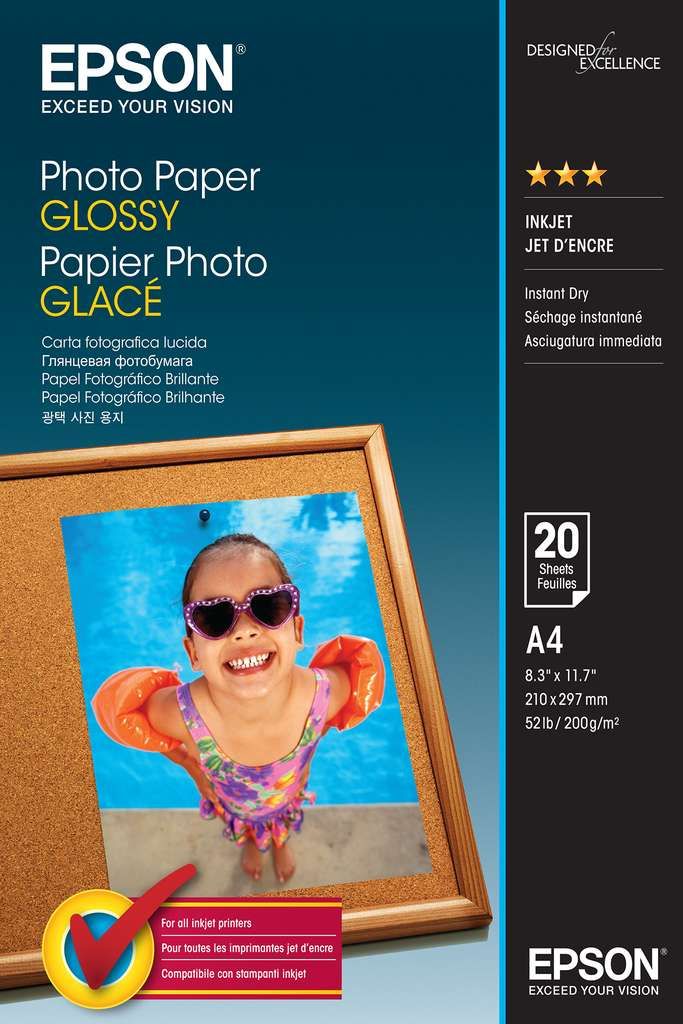 Epson Fotopapier, Glänzend