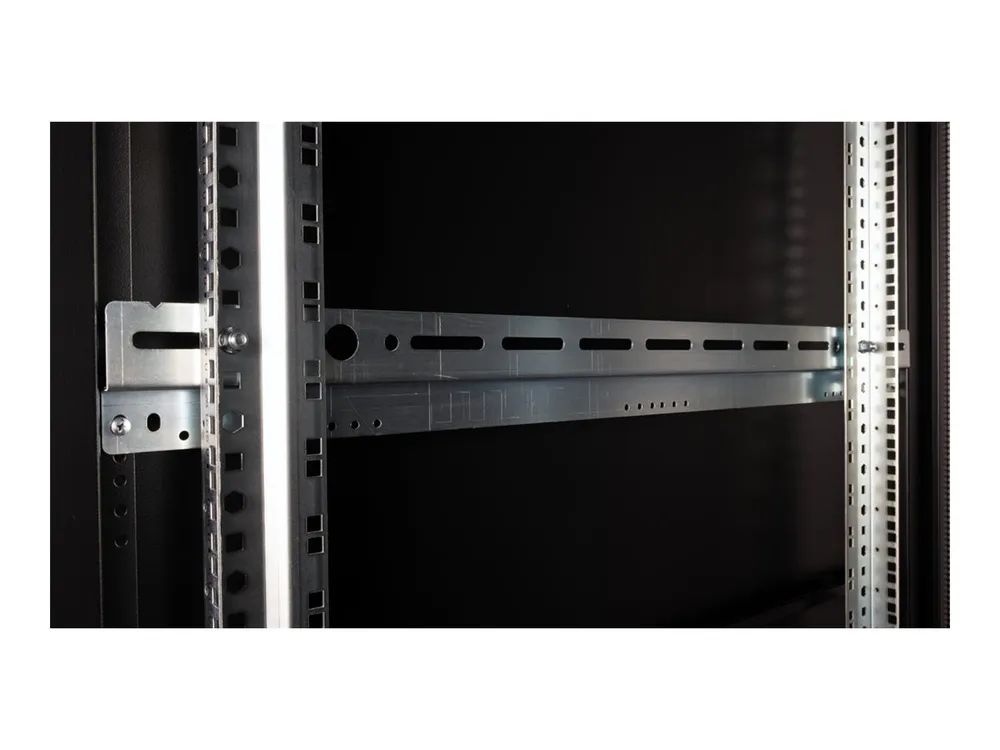 ROLINE Schrank Netzwerkschrank - RAL 9005, Jet Black - 42HE - 48.3 cm (19")