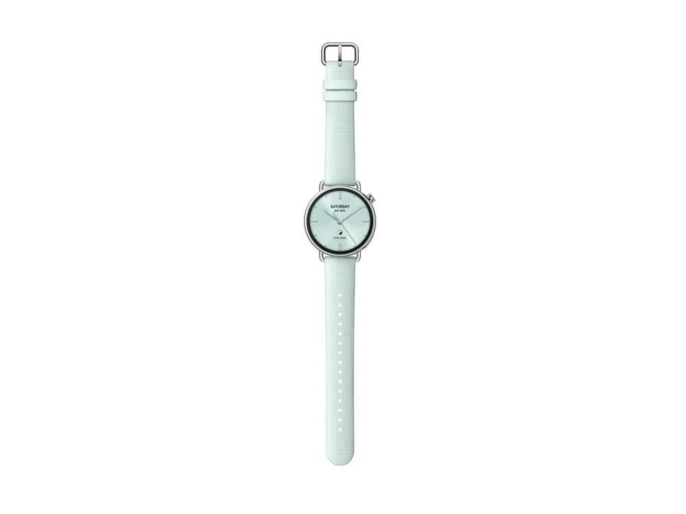 Xiaomi Watch S4 - 41 mm - intelligente Uhr mit Riemen - fluororubber - Handgelenkgröße: 120-190 mm - Anzeige 3.4 cm (1.32")
