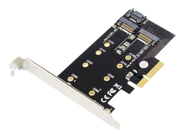 DIGITUS M.2 NGFF / NVMe SSD PCI Express 3.0 (x4) Add-On Karte