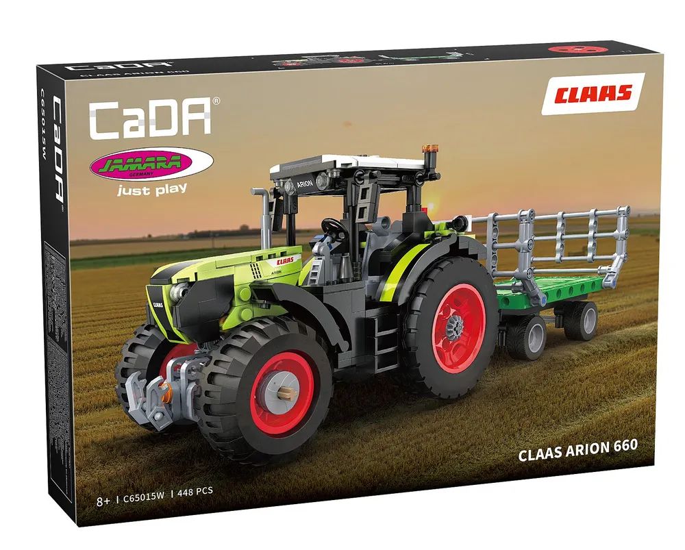 Jamara e.K. CaDA Claas Arion 660 1:24 Bricks