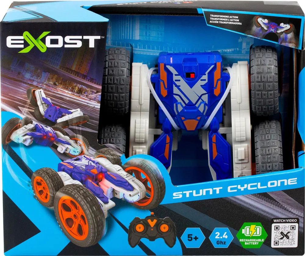 Silverlit SAS RC 2,4GHz STUNT CYCLONE 1:18