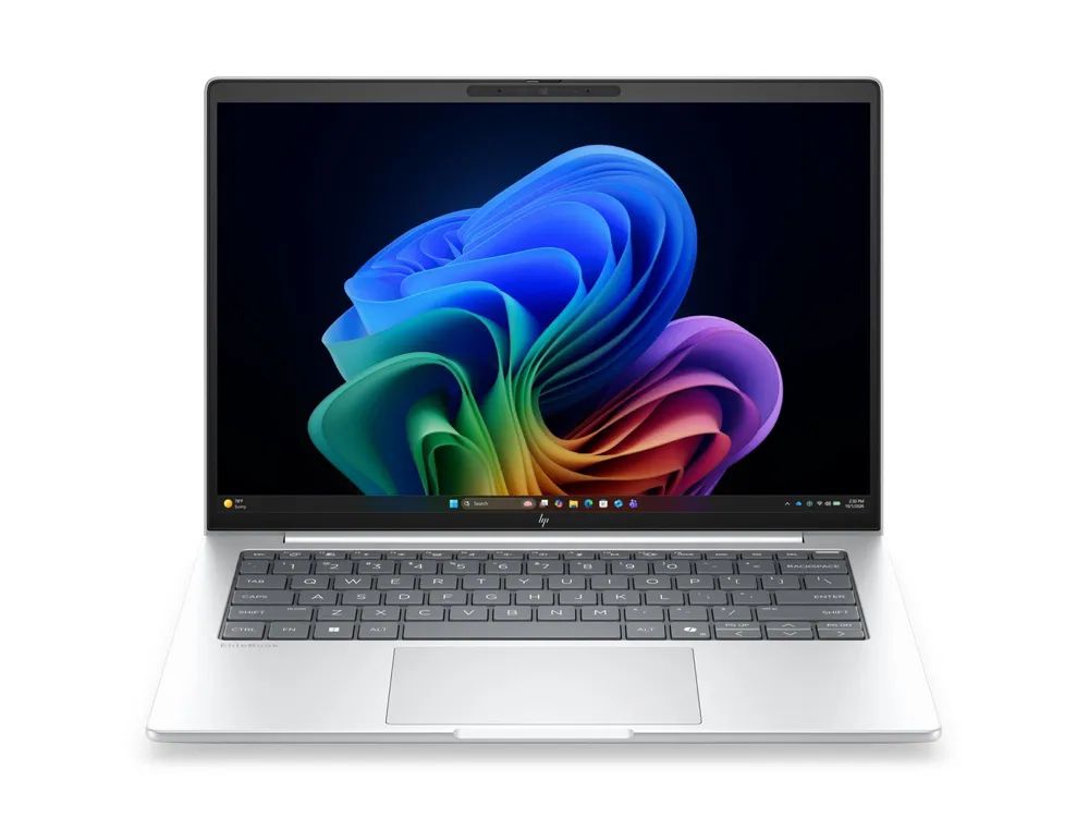HP EliteBook 8 G2i Notebook Next Gen AI - 169-Grad Drehgelenkdesign - Intel Core Ultra 5 325 / 2.1 GHz - Win 11 Pro - Intel Graphics - 16 GB RAM - 512 GB SSD NVMe - 35.6 cm (14")