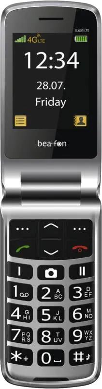 Bea-fon SL645 LTE schwarz-silber - Mobiltelefon - 1.550 mAh