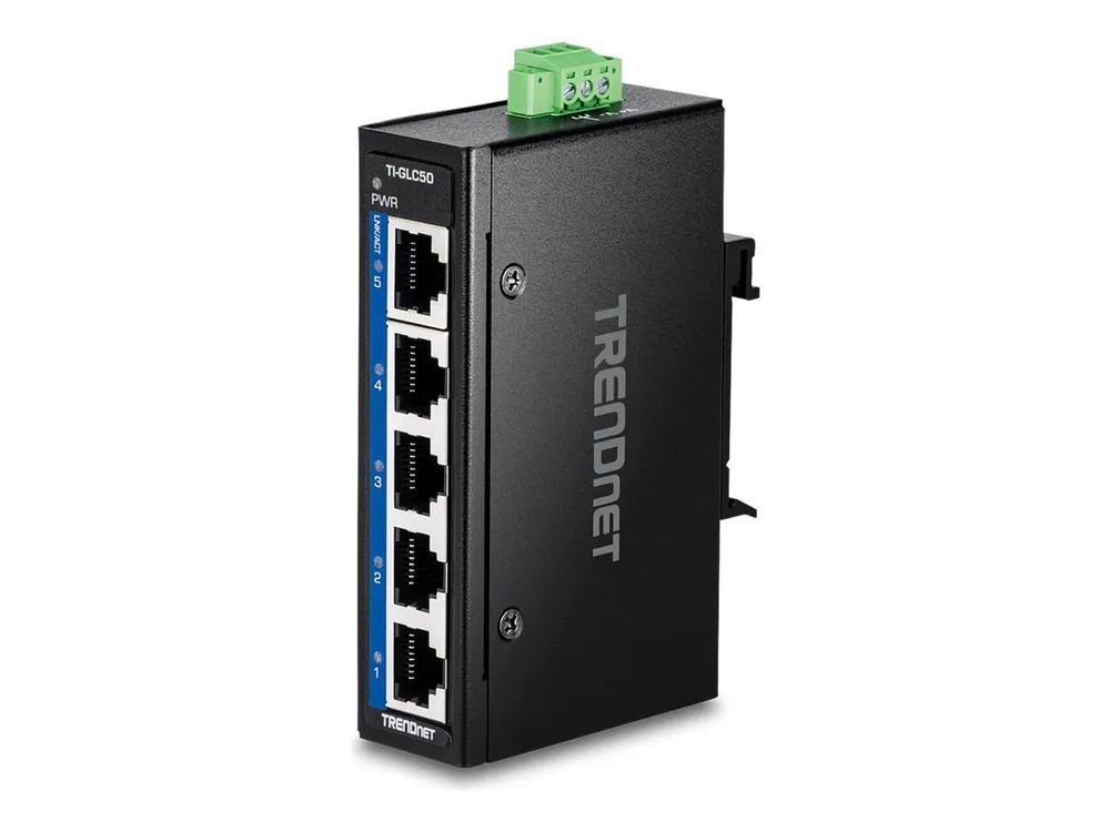 TRENDnet TI-GLC50 - Version V1.xR - Switch - industrial, mini