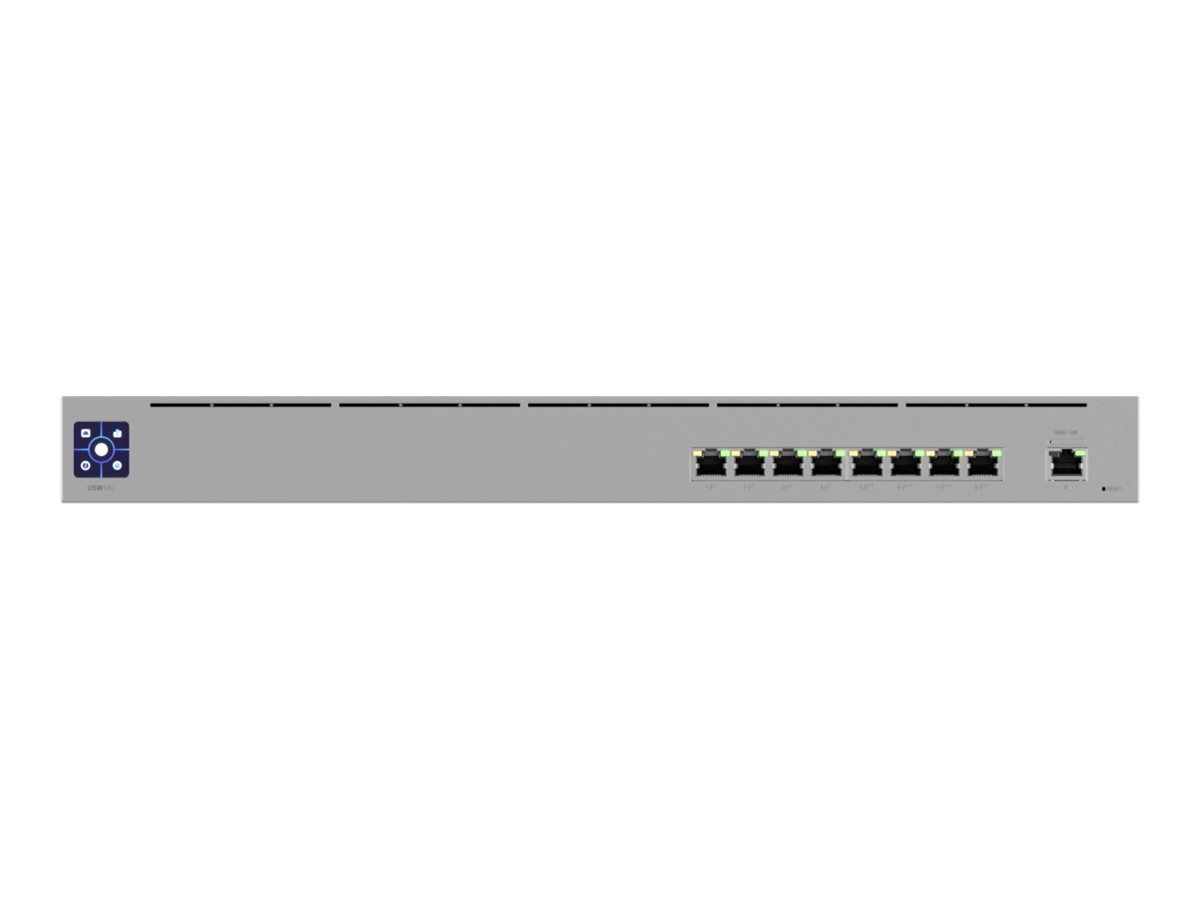 Ubiquiti UniFi - Switch - geschäftskritisch - managed - 9 x Gigabit Ethernet - an Rack montierbar - PoE (120 W)