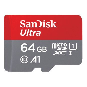 SanDisk Ultra microSDXC plus SD Adapter - Secure Digital (SD)