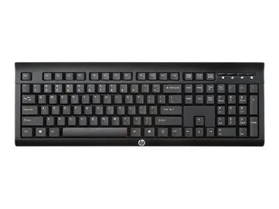 HP K2500 - Tastatur - kabellos - 2.4 GHz - Spanisch