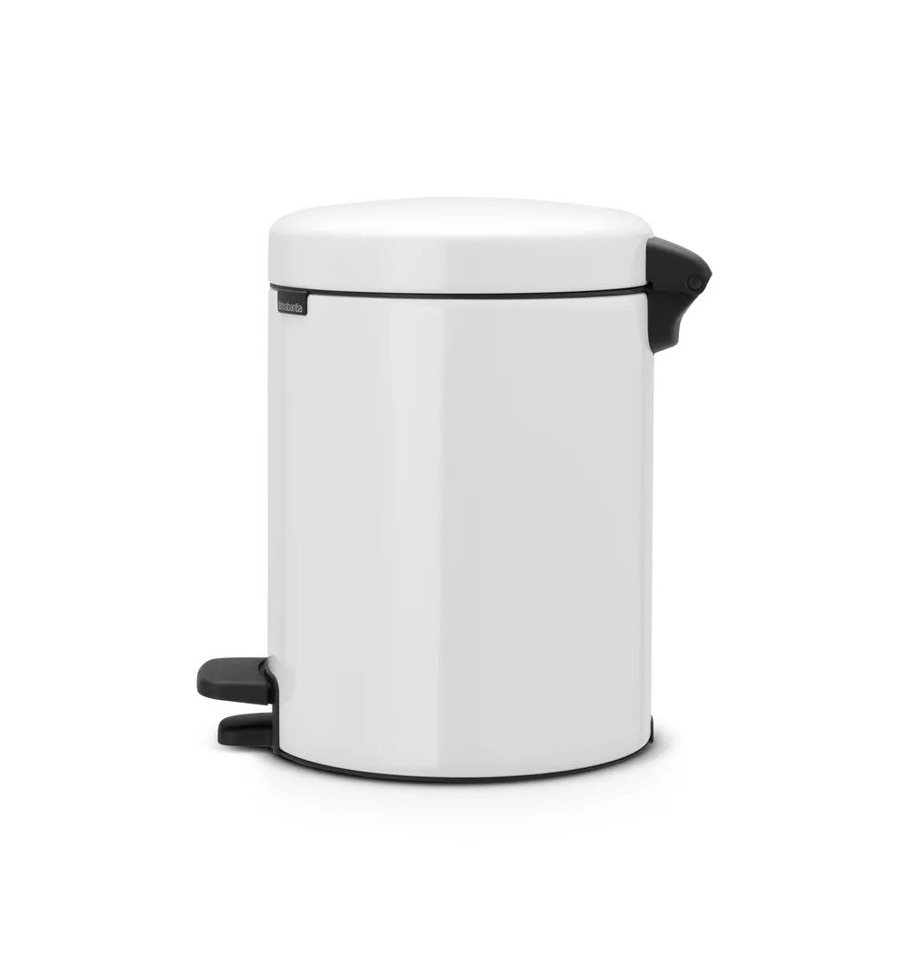 Brabantia NewIcon Treteimer, 5l, White