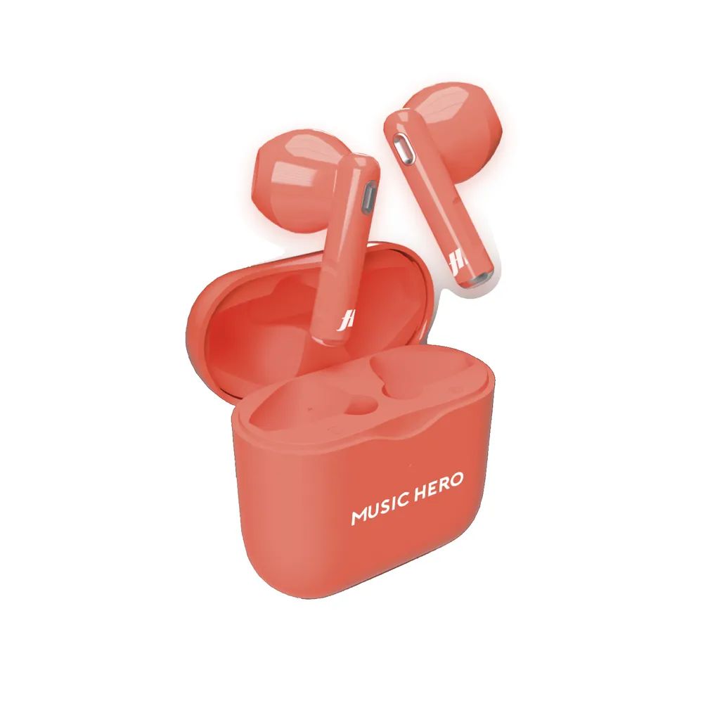 MUSIC HERO FLUO TrueWireless Headset orange