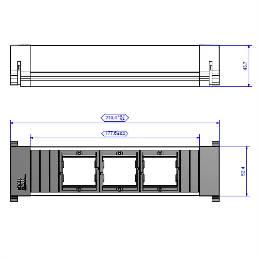 BACHMANN POWER FRAME Small 3x ABD