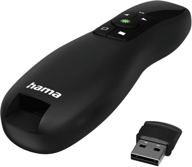 Hama 139918 WL-Presenter Greenlight Pointer