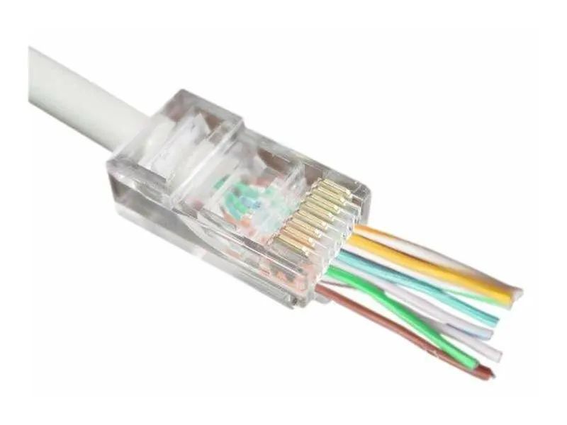 MicroConnect Modular RJ45 Cat5e UTP Easy Connector 100pcs