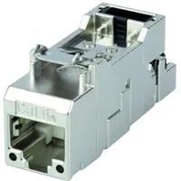 Telegärtner Karl Gärtner Telegärtner 100023206 - Flach - Silber - RJ-45 - Weiblich - Nickel - Cat6a